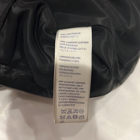 Rebecca Minkoff Blk. Leather Jacket Sz. XS - Picture 7 of 7